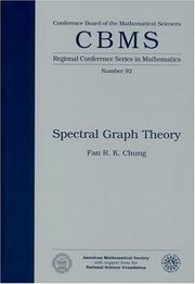 Spectral graph theory /  Cover Image