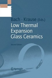 Low Thermal Expansion Glass Ceramics Cover Image