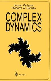 Complex dynamics  Cover Image