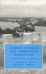 Carbon dioxide and terrestrial ecosystems /  Cover Image
