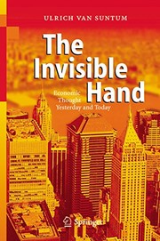 The Invisible Hand Economic Thought Yesterday and Today  Cover Image