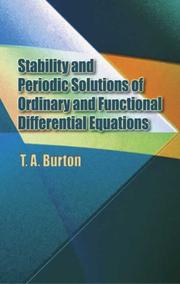 Stability and periodic solutions of ordinary and functional differential equations  Cover Image