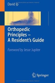 Orthopedic Principles — A Resident's Guide Cover Image