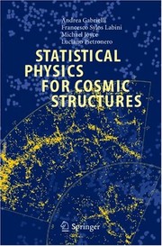 Statistical Physics for Cosmic Structures Cover Image