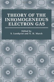 Theory of the inhomogeneous electron gas  Cover Image