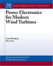 Power electronics for modern wind turbines  Cover Image