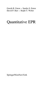 Quantitative EPR A Practitioners Guide  Cover Image