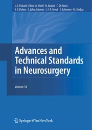Advances and Technical Standards in Neurosurgery Cover Image