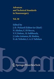 Advances and Technical Standards in Neurosurgery Cover Image