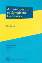An introduction to symplectic geometry  Cover Image