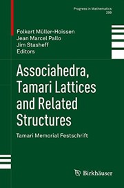 Associahedra, Tamari Lattices and Related Structures Tamari Memorial Festschrift  Cover Image