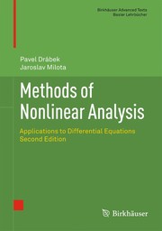 Methods of Nonlinear Analysis Applications to Differential Equations  Cover Image