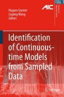 Identification of Continuous-time Models from Sampled Data Cover Image