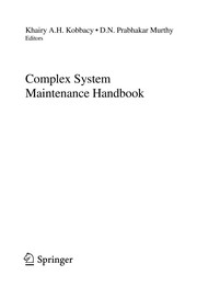 Complex System Maintenance Handbook Cover Image