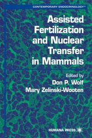 Assisted fertilization and nuclear transfer in mammals  Cover Image
