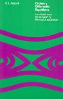 Ordinary differential equations  Cover Image