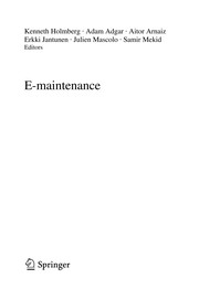 E-maintenance Cover Image