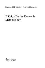 DRM, a Design Research Methodology Cover Image