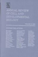 Annual review of cell and developmental biology /  Cover Image