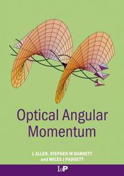 Optical angular momentum  Cover Image