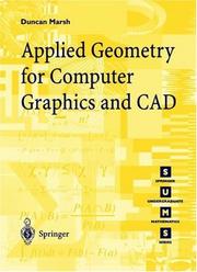 Applied Geometry for Computer Graphics and CAD Cover Image
