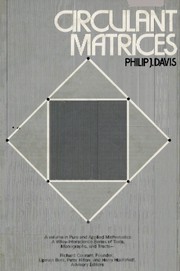 Circulant matrices  Cover Image