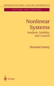Nonlinear systems : analysis, stability, and control  Cover Image