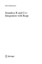 Seamless R and C++ Integration with Rcpp Cover Image