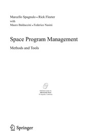 Space Program Management Methods and Tools  Cover Image