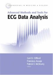 Advanced methods and tools for ECG data analysis  Cover Image