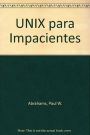 Unix para impacientes  Cover Image