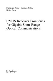 CMOS Receiver Front-ends for Gigabit Short-Range Optical Communications Cover Image