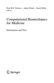 Computational Biomechanics for Medicine Deformation and Flow  Cover Image
