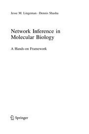 Network Inference in Molecular Biology A Hands-on Framework  Cover Image