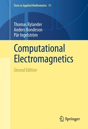 Computational Electromagnetics Cover Image