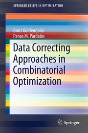 Data Correcting Approaches in Combinatorial Optimization Cover Image