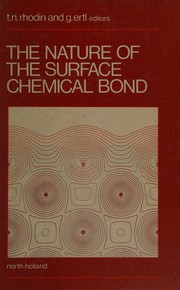 The nature of the surface chemical bond  Cover Image