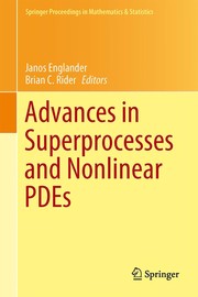 Advances in Superprocesses and Nonlinear PDEs Cover Image