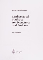 Mathematical Statistics for Economics and Business Cover Image
