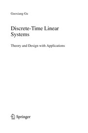 Discrete-Time Linear Systems Theory and Design with Applications  Cover Image
