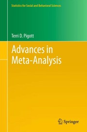 Advances in Meta-Analysis Cover Image