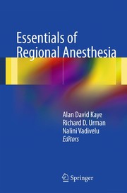 Essentials of Regional Anesthesia Cover Image