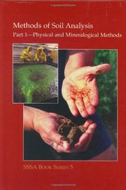 Methods of soil analysis Cover Image