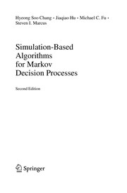 Simulation-Based Algorithms for Markov Decision Processes Cover Image