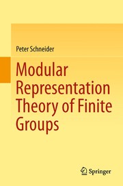 Modular Representation Theory of Finite Groups Cover Image