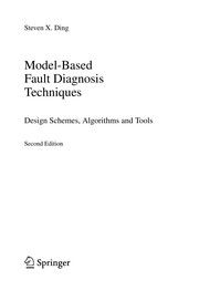 Model-Based Fault Diagnosis Techniques Design Schemes, Algorithms and Tools  Cover Image