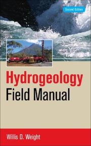 Hydrogeology field manual  Cover Image
