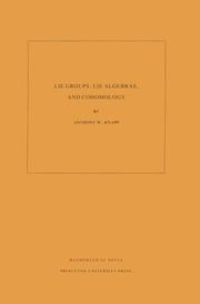 Lie groups, lie algebras, and cohomology  Cover Image