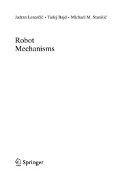 Robot Mechanisms Cover Image