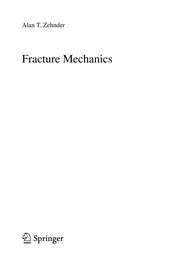 Fracture Mechanics Cover Image